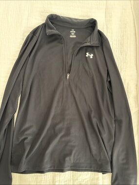 Under Armour Women’s Black Quarter-Zip Performance Top